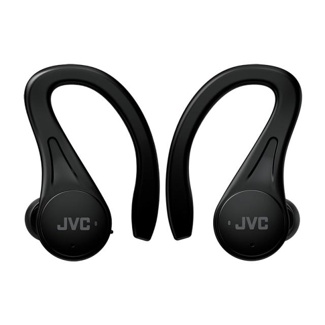 JVC - HA-EC25T Auriculares True Wireless Stereo (TWS) gancho de oreja, Dentro de oído Llamadas/Música Bluetooth Negro