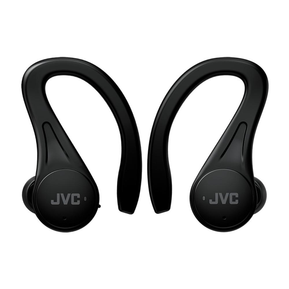 JVC - HA-EC25T Auriculares True Wireless Stereo (TWS) gancho de oreja, Dentro de oído Llamadas/Música Bluetooth Negro