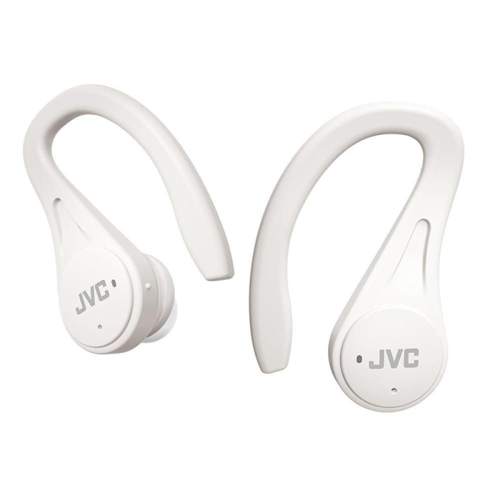 JVC - HA-EC25T Auriculares True Wireless Stereo (TWS) gancho de oreja, Dentro de oído Llamadas/Música Bluetooth Blanco