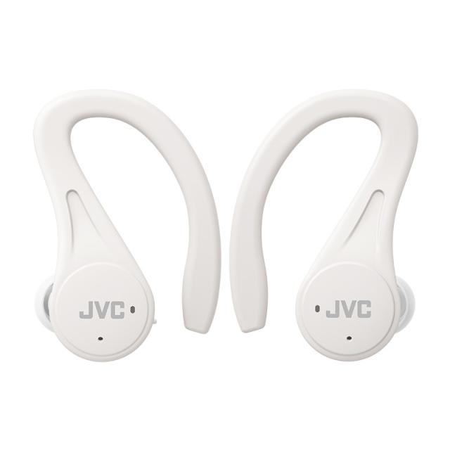 JVC - HA-EC25T Auriculares True Wireless Stereo (TWS) gancho de oreja, Dentro de oído Llamadas/Música Bluetooth Blanco