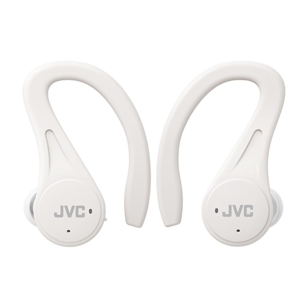 JVC - HA-EC25T Auriculares True Wireless Stereo (TWS) gancho de oreja, Dentro de oído Llamadas/Música Bluetooth Blanco