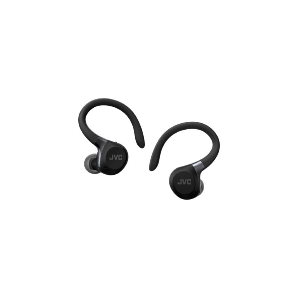 JVC - HA-EC75T-B-U auricular y casco Auriculares Inalámbrico gancho de oreja Deportes Bluetooth Negro
