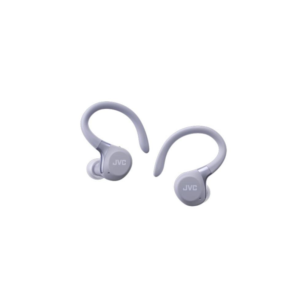 JVC - HA-EC75T-V-U auricular y casco Auriculares Inalámbrico gancho de oreja Deportes Bluetooth Violeta