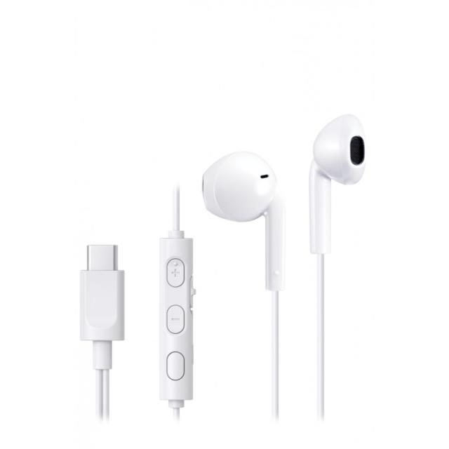 JVC - HA-FR17UC Auriculares Alámbrico Dentro de oído Llamadas/Música USB Tipo C Blanco