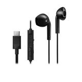 JVC - HA-FR17UC Auriculares Alámbrico Dentro de oído Llamadas/Música USB Tipo C Negro