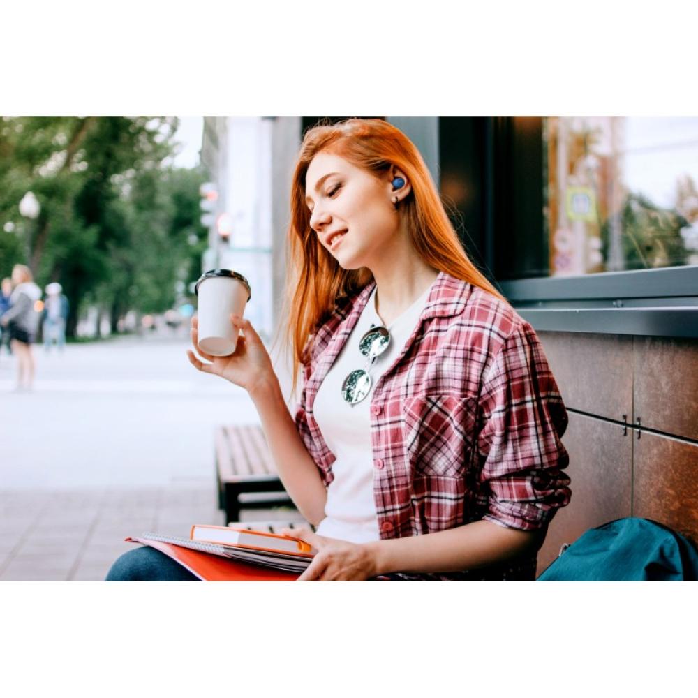 JVC - HA-A6T Auriculares True Wireless Stereo (TWS) Dentro de oído Llamadas/Música Bluetooth Azul