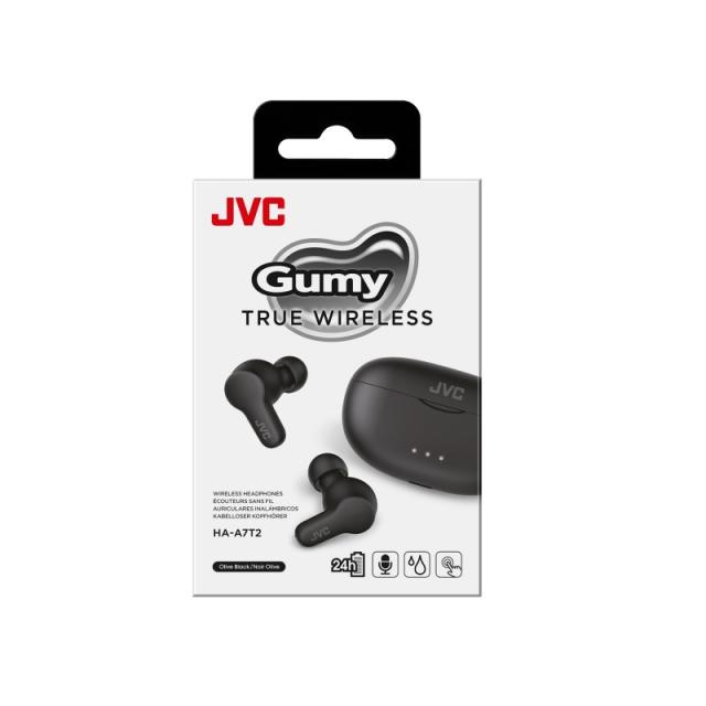 JVC - HA-A7T2 Auriculares True Wireless Stereo (TWS) Dentro de oído Llamadas/Música MicroUSB Bluetooth Negro