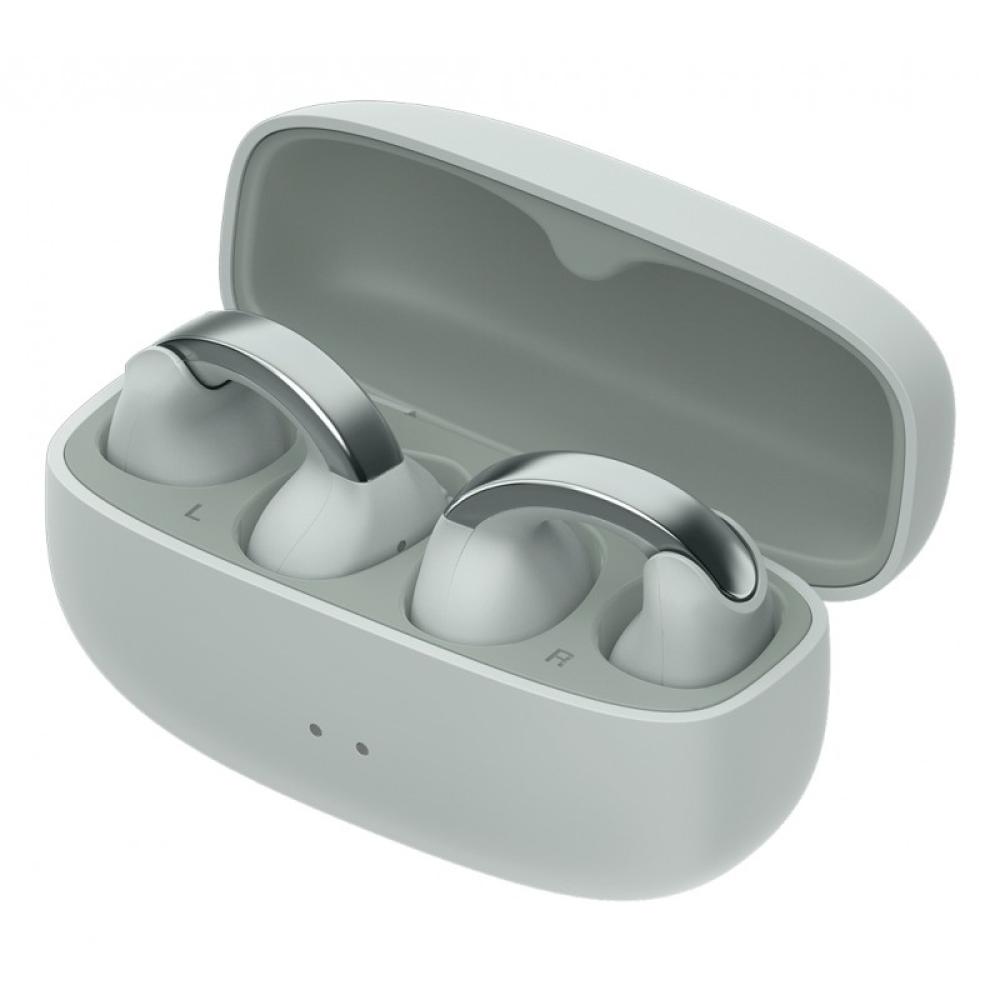 JVC - HA-NP1T Auriculares True Wireless Stereo (TWS) Clip de oreja Llamadas/Música USB Tipo C Bluetooth Gris, Plata
