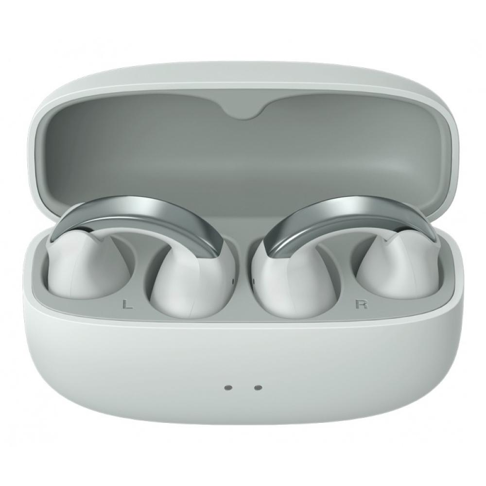 JVC - HA-NP1T Auriculares True Wireless Stereo (TWS) Clip de oreja Llamadas/Música USB Tipo C Bluetooth Gris, Plata