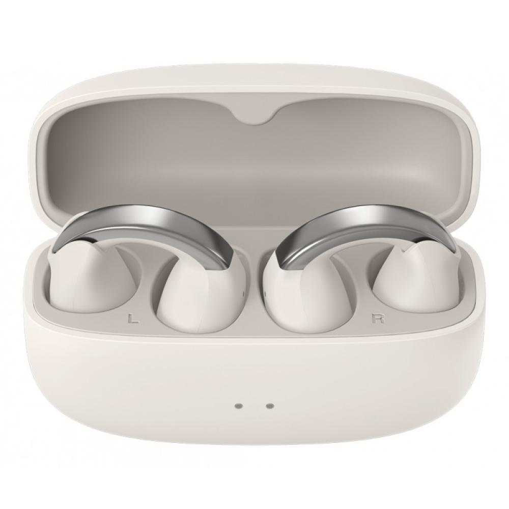 JVC - HA-NP1T Auriculares True Wireless Stereo (TWS) Clip de oreja Llamadas/Música USB Tipo C Bluetooth Plata, Blanco