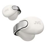 JVC - HA-NP1T Auriculares True Wireless Stereo (TWS) Clip de oreja Llamadas/Música USB Tipo C Bluetooth Plata, Blanco