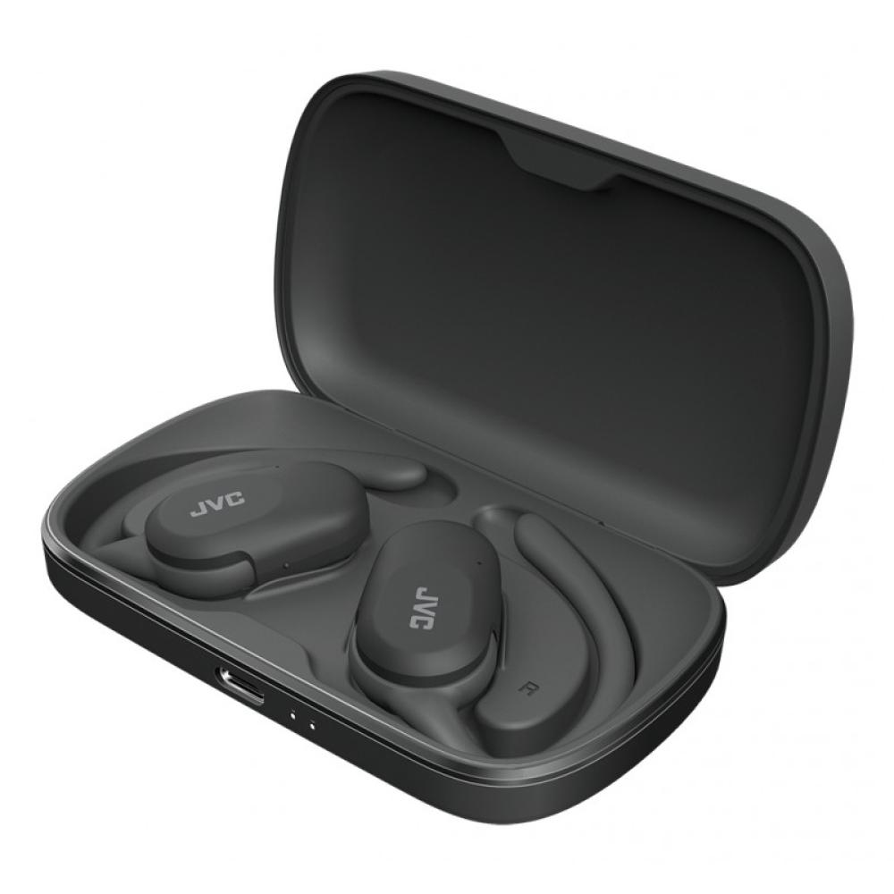 JVC - HA-NP40T Auriculares True Wireless Stereo (TWS) gancho de oreja Llamadas/Música Bluetooth Negro