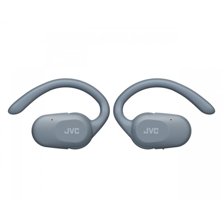 JVC - HA-NP40T Auriculares True Wireless Stereo (TWS) gancho de oreja, Dentro de oído Llamadas/Música Bluetooth Gris