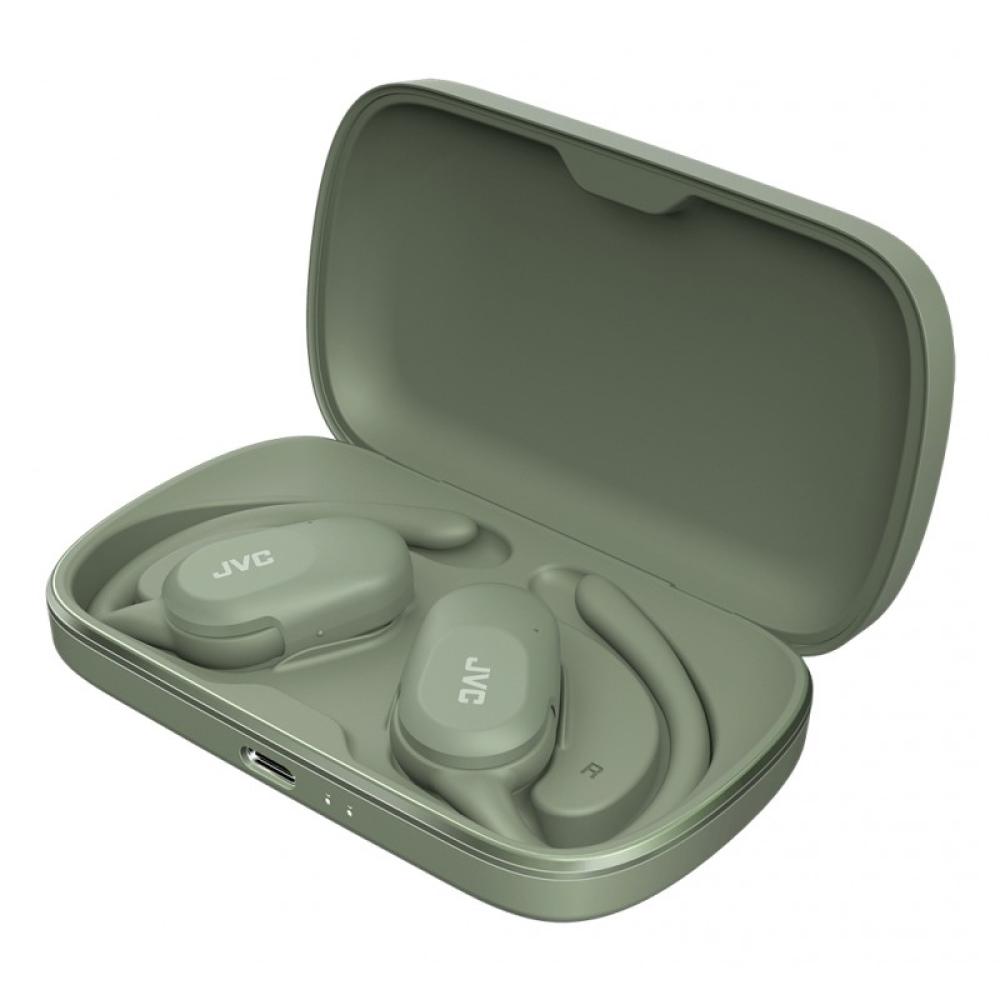 JVC - HA-NP40T Auriculares True Wireless Stereo (TWS) gancho de oreja Llamadas/Música Bluetooth Verde
