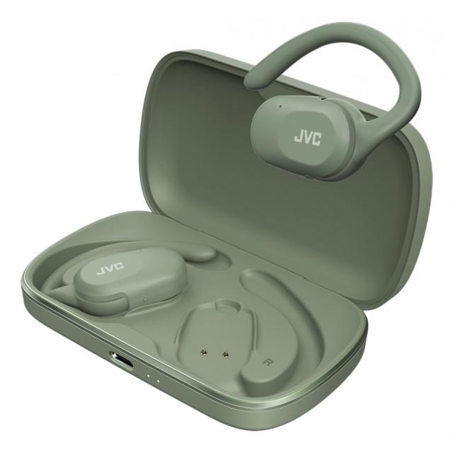 JVC - HA-NP40T Auriculares True Wireless Stereo (TWS) gancho de oreja Llamadas/Música Bluetooth Verde
