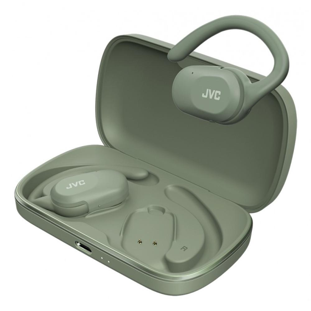 JVC - HA-NP40T Auriculares True Wireless Stereo (TWS) gancho de oreja Llamadas/Música Bluetooth Verde