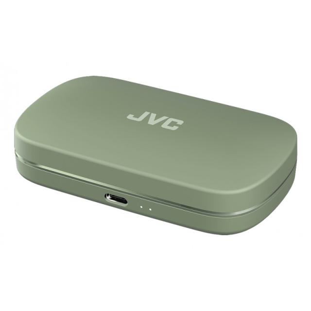 JVC - HA-NP40T Auriculares True Wireless Stereo (TWS) gancho de oreja Llamadas/Música Bluetooth Verde