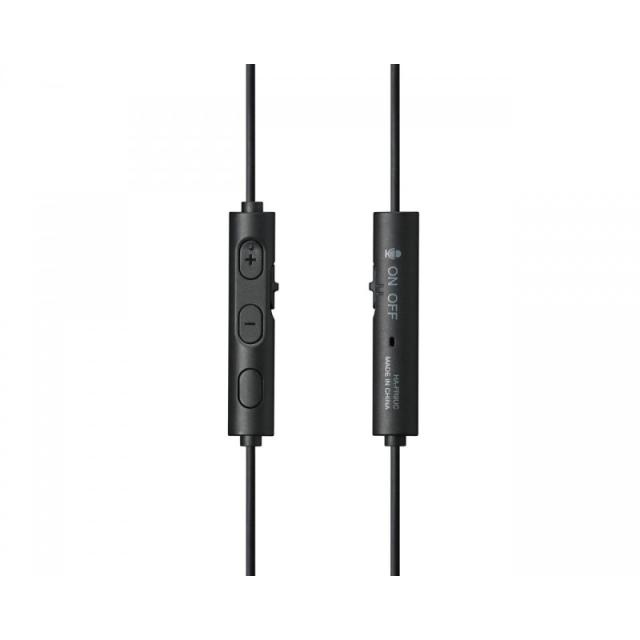 JVC - HA-FR9UC Auriculares Alámbrico Dentro de oído Llamadas/Música USB Tipo C Negro