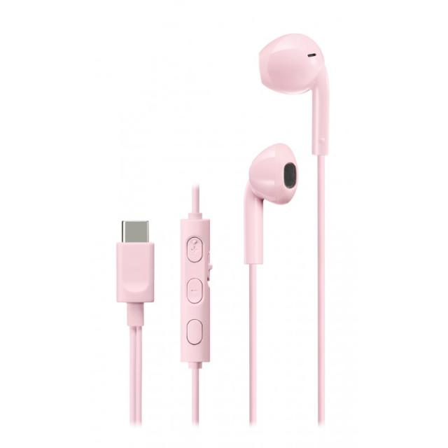 JVC - HA-FR17UC Auriculares Alámbrico Dentro de oído Llamadas/Música USB Tipo C Rosa