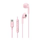 JVC - HA-FR17UC Auriculares Alámbrico Dentro de oído Llamadas/Música USB Tipo C Rosa
