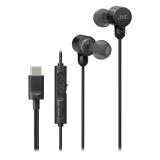 JVC - HAFR29UCA Auriculares Alámbrico Dentro de oído Llamadas/Música USB Tipo C Negro