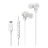 JVC - HAFR29UCA Auriculares Alámbrico Dentro de oído Llamadas/Música USB Tipo C Blanco