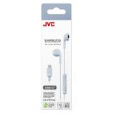 JVC - HA-FR17UC Auriculares Alámbrico Dentro de oído Llamadas/Música USB Tipo C Azul