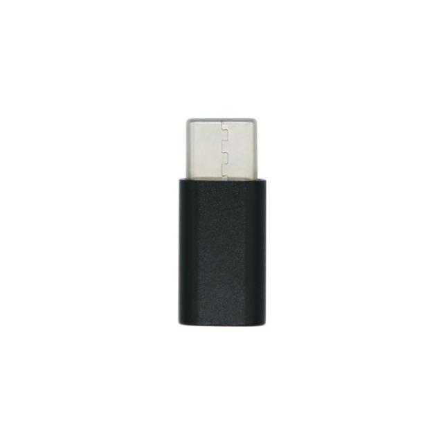 AISENS - Mini Adaptador USB-? USB 2.0, Tipo Micro-B/H-USB-?/M, Negro