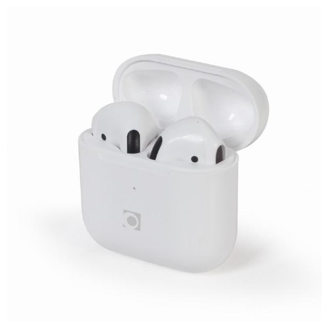 Gembird - TWS-MLA-GW auricular y casco Auriculares Inalámbrico Dentro de oído Llamadas/Música USB Tipo C Bluetooth Blanco