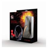 Gembird - GHS-05-O auricular y casco Auriculares Alámbrico Diadema Juego Negro, Naranja