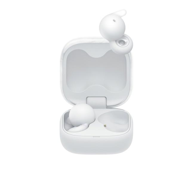 Sony - LinkBuds Open WFL910W auricular y casco Auriculares Inalámbrico Dentro de oído Llamadas/Música Bluetooth Blanco