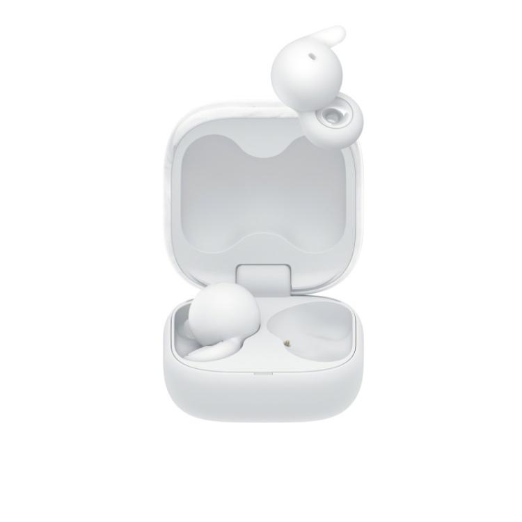 Sony - LinkBuds Open WFL910W auricular y casco Auriculares Inalámbrico Dentro de oído Llamadas/Música Bluetooth Blanco