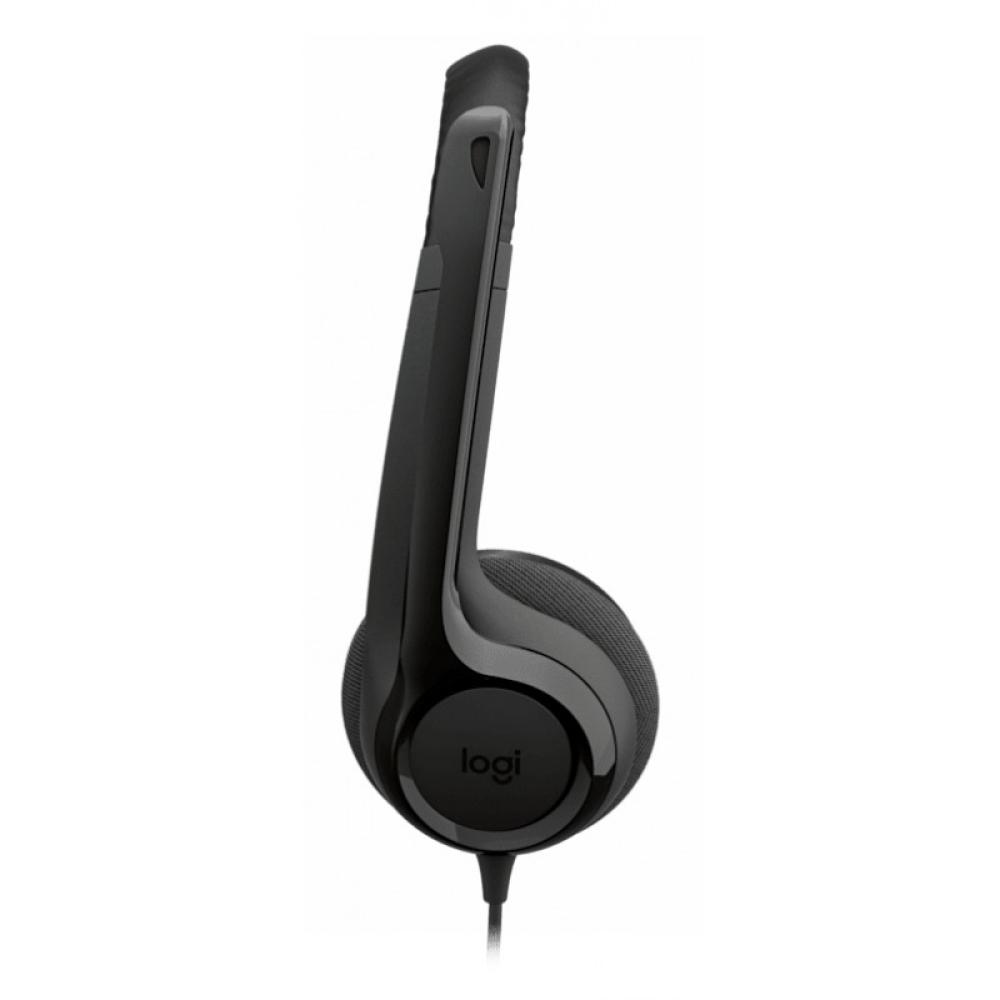 Logitech - Auriculares con Cable H390 para PC/Portátil, Auriculares Estéreo con Micrófono con Supresión de Ruido, USB-C, Control