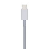 AISENS - Cable USB 2.0 USB-? A Lightning PD 2A, Lightning/M-USB-?/M, Blanco, 1.0m