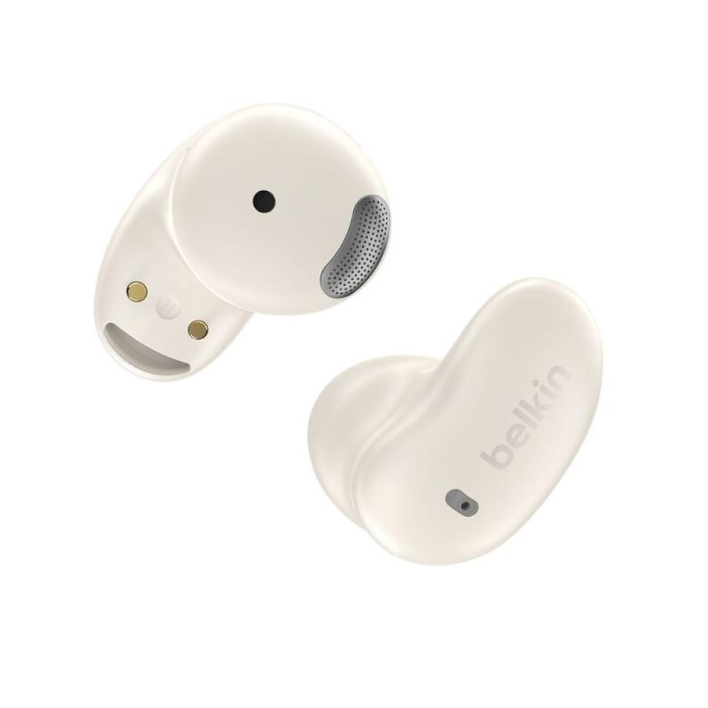 Belkin - SoundForm Anywhere Auriculares Inalámbrico y alámbrico Dentro de oído Llamadas/Música USB Tipo C Bluetooth Blanco