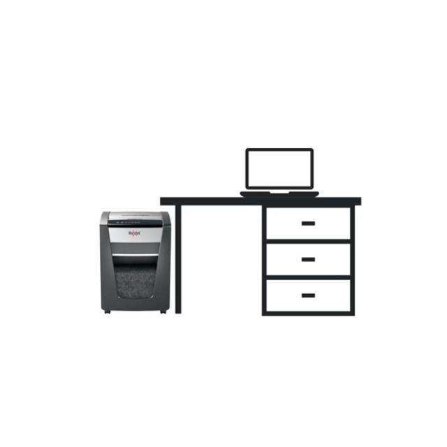 Rexel - Momentum M515 triturador de papel Microcorte 58 dB 1,5 cm Negro