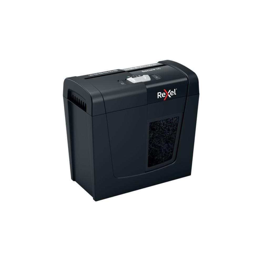 Rexel - Secure X6 triturador de papel Corte cruzado 68 dB Negro
