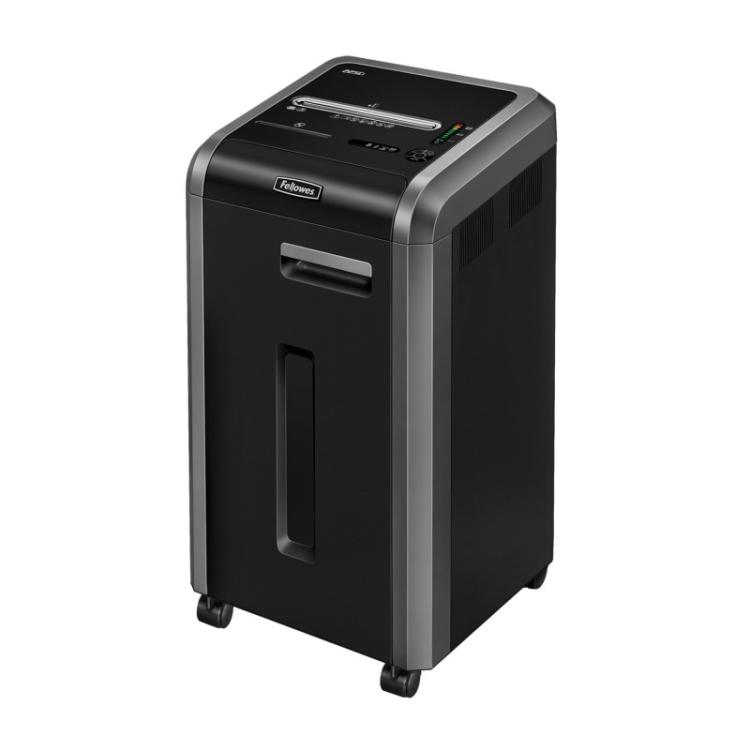 Fellowes - 225Ci triturador de papel Corte cruzado 65 dB 24 cm Negro, Plata