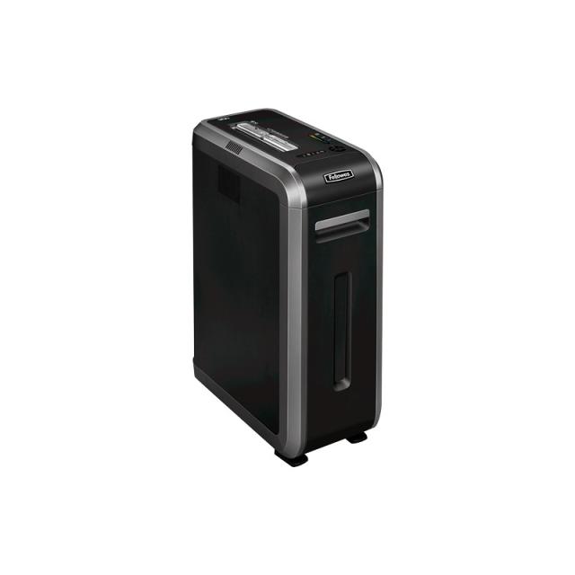Fellowes - 125Ci triturador de papel Corte cruzado 23 cm Negro
