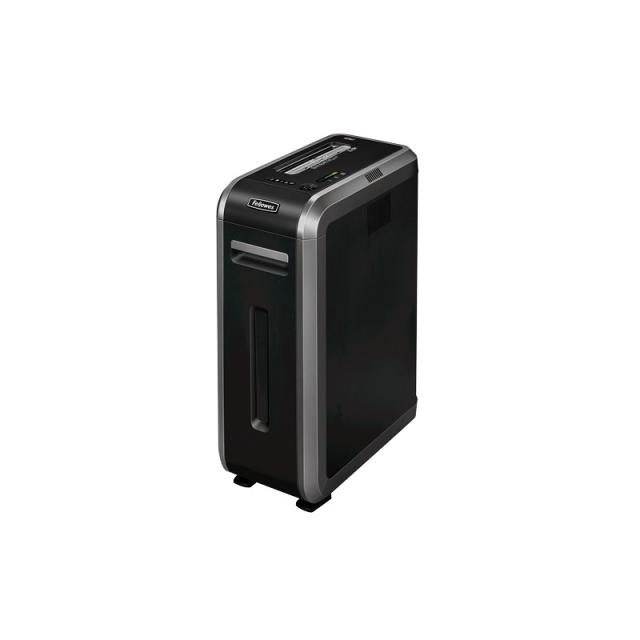 Fellowes - 125Ci triturador de papel Corte cruzado 23 cm Negro