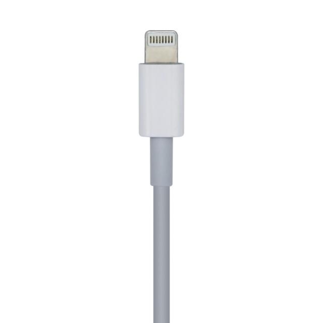 AISENS - Cable USB 2.0 USB-C A Lightning PD 2A, Lightning/M-USB-C/M, Blanco, 2.0m
