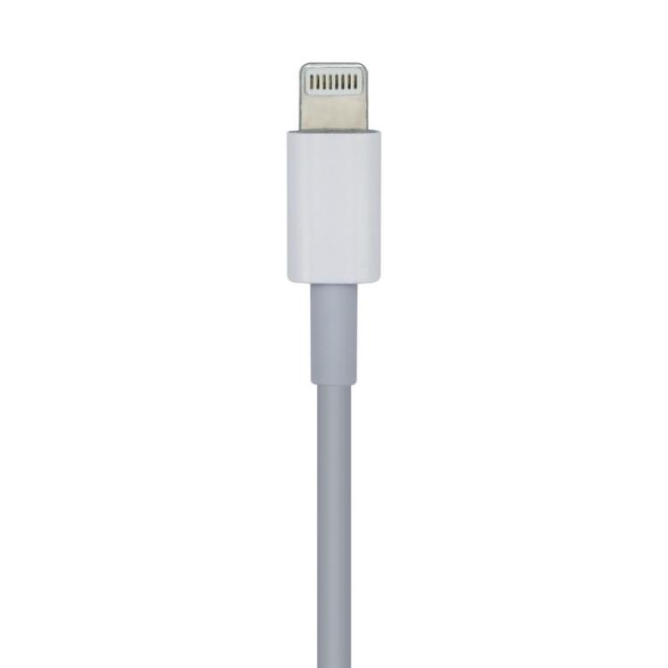 AISENS - Cable USB 2.0 USB-C A Lightning PD 2A, Lightning/M-USB-C/M, Blanco, 2.0m