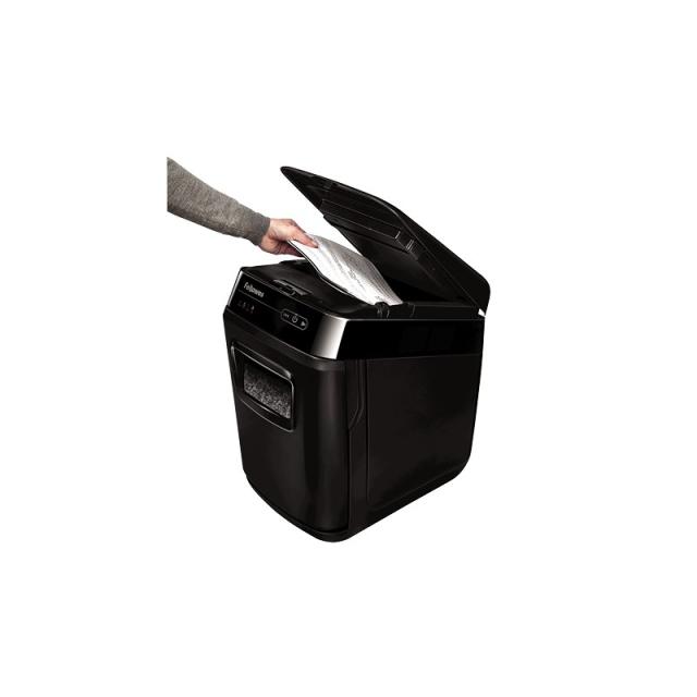 Fellowes - AutoMax 200M triturador de papel Microcorte Negro