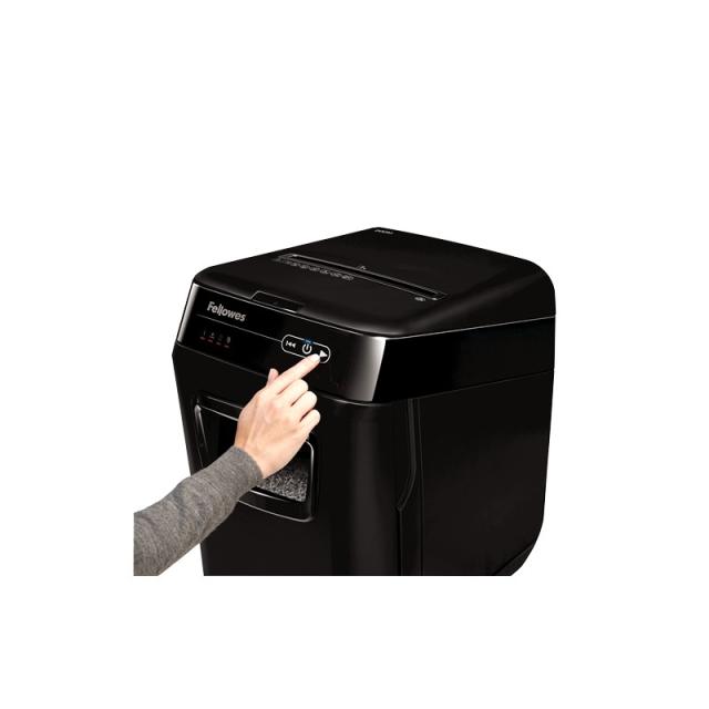 Fellowes - AutoMax 200M triturador de papel Microcorte Negro