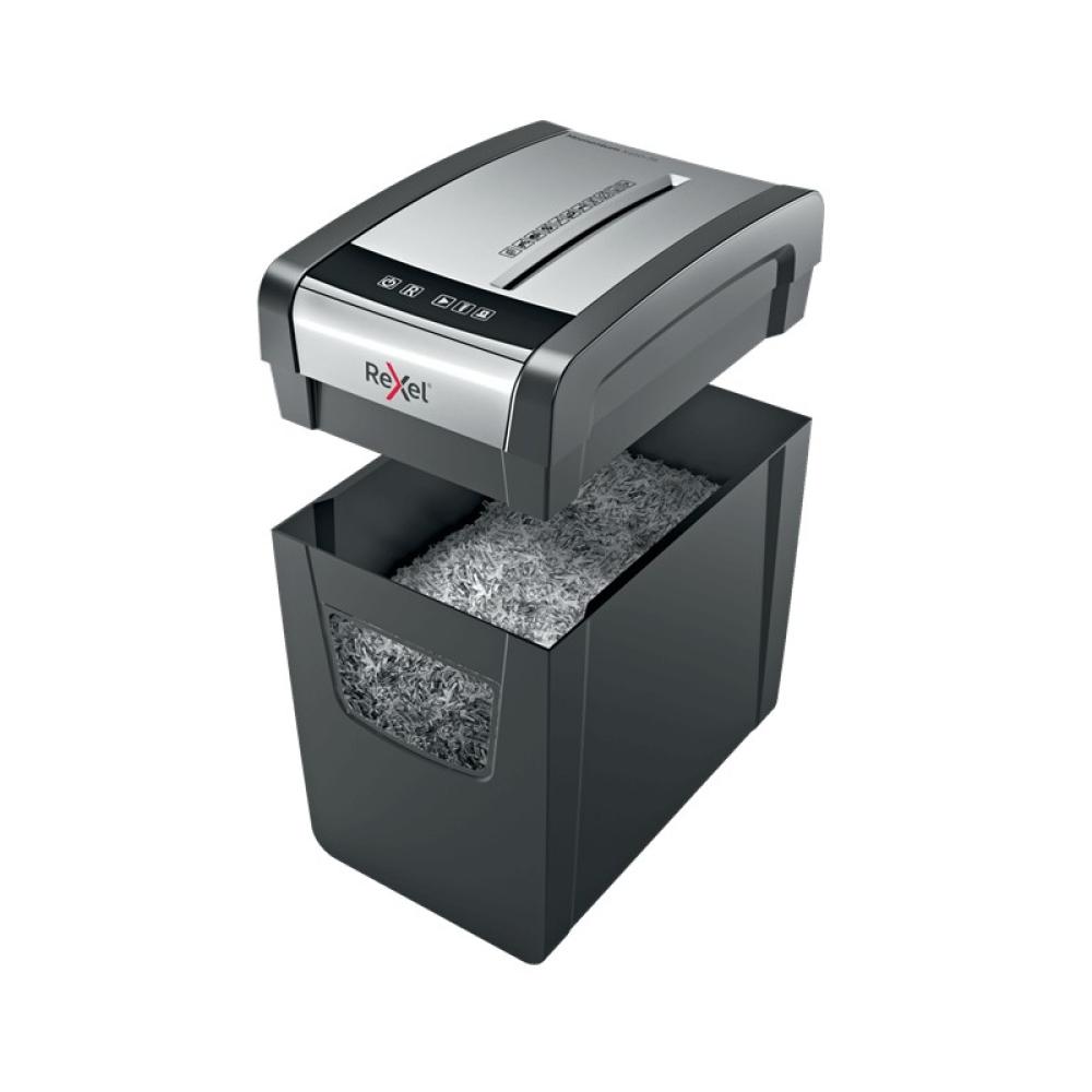 Rexel - Momentum X410-SL triturador de papel Corte cruzado 62 dB Negro, Gris