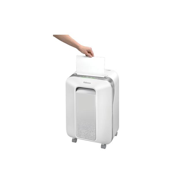 Fellowes - Powershred LX201 triturador de papel Microcorte 23 cm Blanco