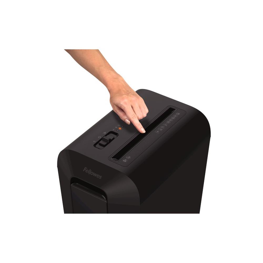 Fellowes - LX65 triturador de papel Corte cruzado 4 cm Negro