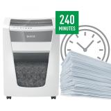 Leitz - 80050000 triturador de papel Microcorte 55 dB 23 cm Blanco