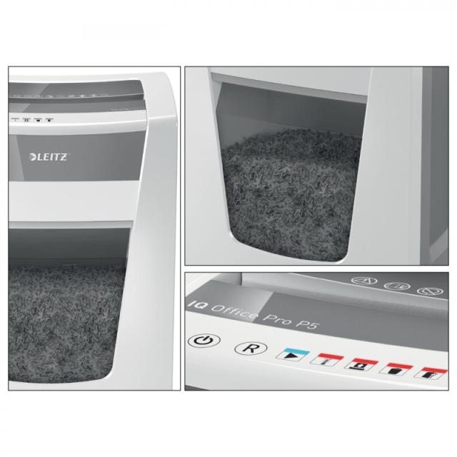 Leitz - 80050000 triturador de papel Microcorte 55 dB 23 cm Blanco