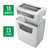 Leitz - IQ Home Office P-4 triturador de papel Corte en partículas 58 dB 22 cm Blanco